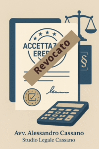 Revoca della rinuncia all'eredità